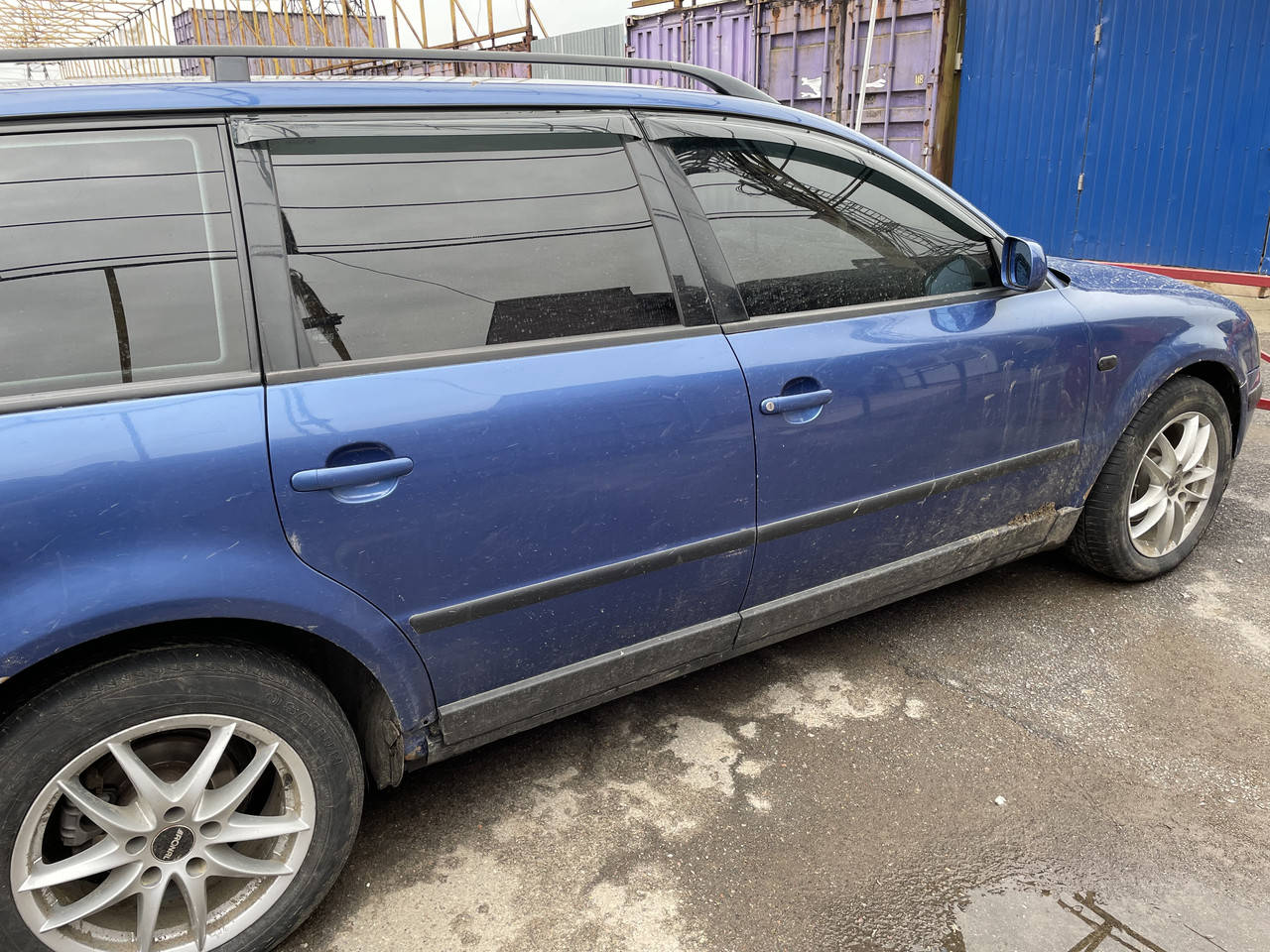 

Дефлекторы окон (ветровики) клеющие / накладные Volkswagen Passat B5 1997-2004 4D Combi 4шт (ANV)