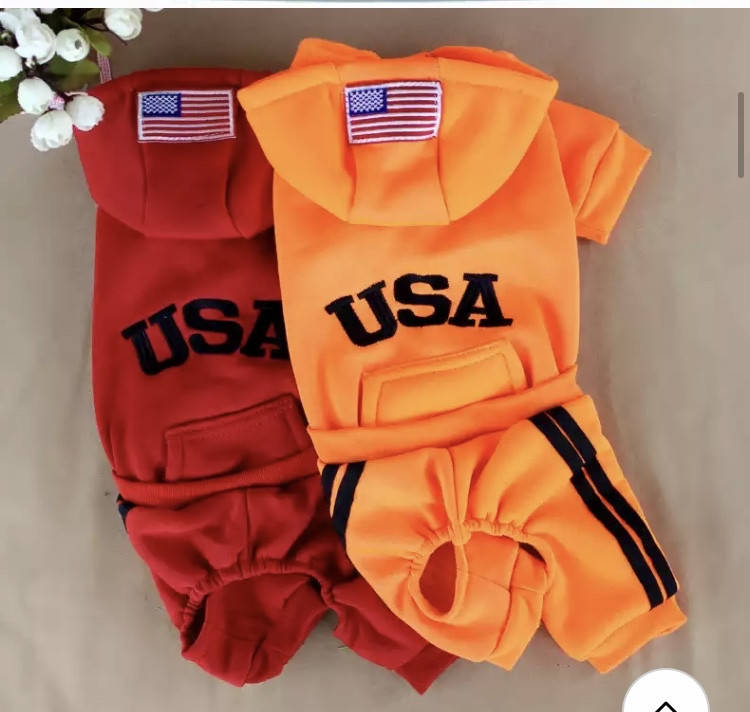 

Спортивный костюм для собак USA