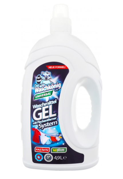 

Гель для стирки Waschkönig Universal Gel 4,9 L 140 W Вашкониг