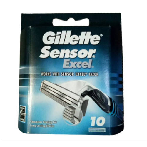 

Сменные кассеты Gillette Sensor Excel, 10шт.