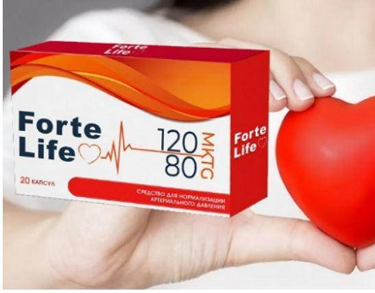 

Forte Life (Форте Лайф) - капсули від гіпертонії ФортеЛайф, 20 при шуміу вухах і запамороченняя Сертифікований