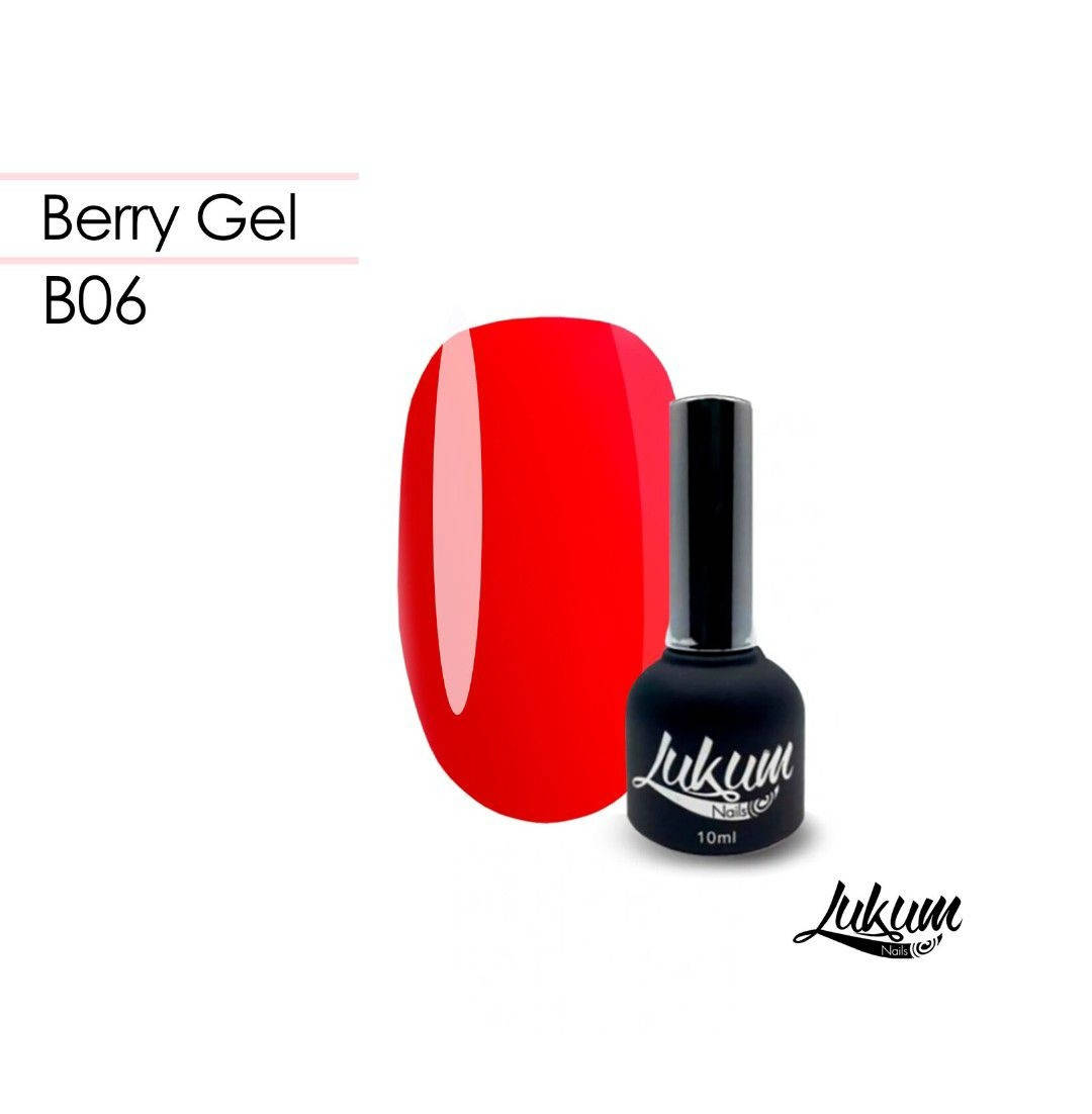 

Berry Gel B06, 10 мл, Красный