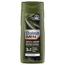 

Мужской гель для душа с экстрактом конопли Balea Men Spicy Hemp 3 in1 300 мл