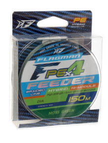 

Шнур фидерный PE Hybrid X4 Feeder Moss Green 150м 0.14мм, Темно-зеленый