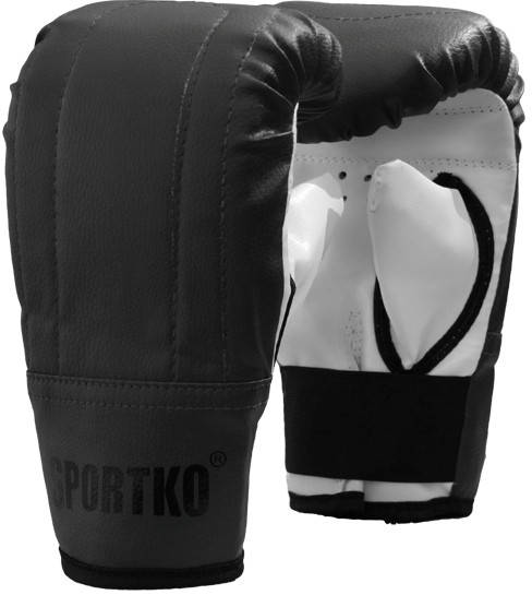 

Перчатки снарядные SportKo кожвинил (ПД-3) черный