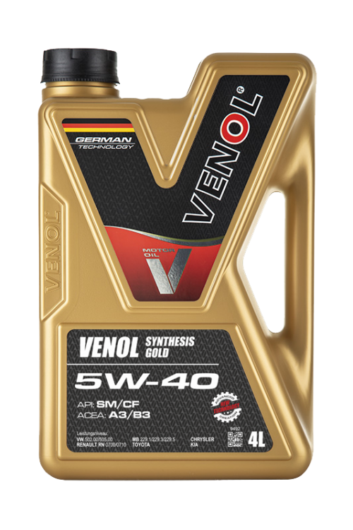 

Моторное масло Venol Active synt 5w 40 4л SM/SL/CF/EC