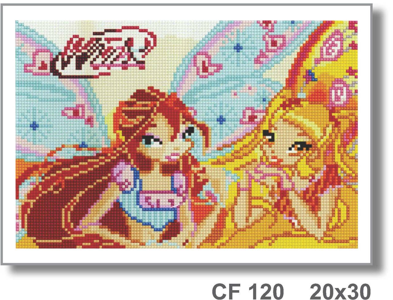 

Алмазна мозаїка "Феї WINX" 20*30 см