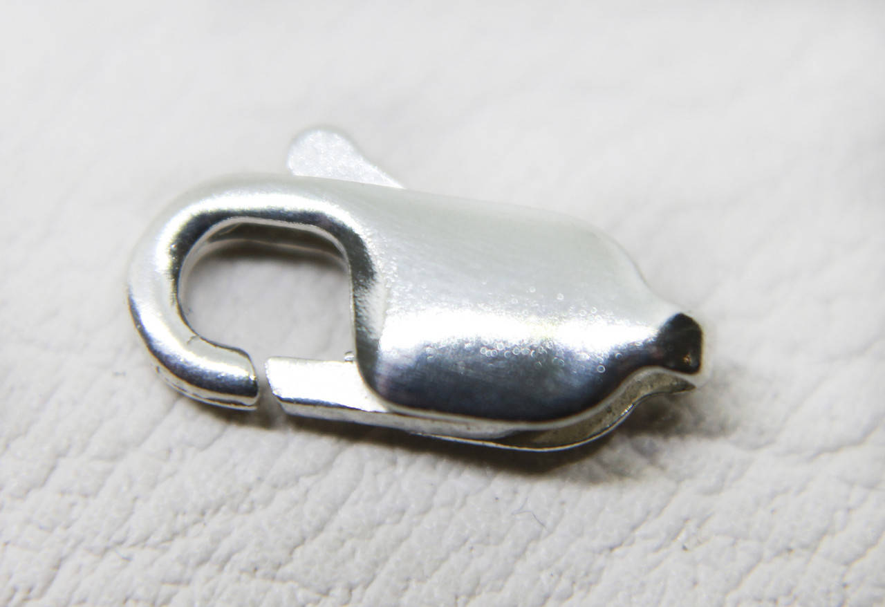 

Замок карабин серебряный 14,0х5,0 мм 0,89 г