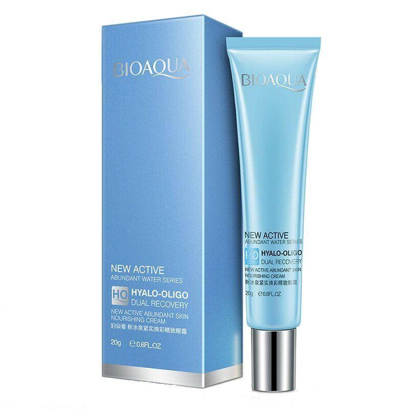 

Крем для кожи вокруг глаз подтягивающий BIOAQUA Hyalo-Oligo Dual Recovery Eye Cream, 20г