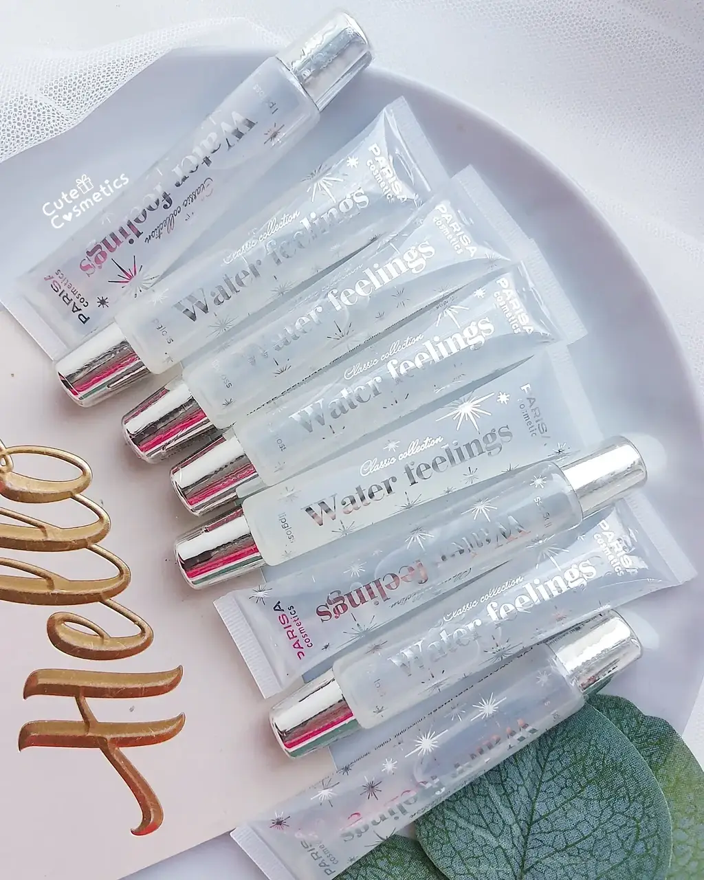 

Блиск для губ прозорий Parisa "Water fellings", 16 ml