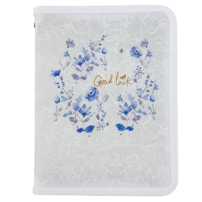 

Папка А5 на змейке объёмная 1805-04-А Фрозен, Серый