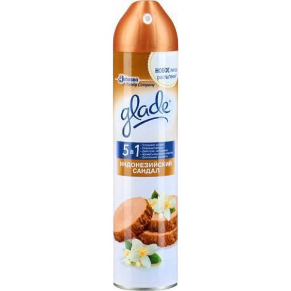 

Аэрозольный освежитель воздуха Glade Индонезийский сандал, 300 мл