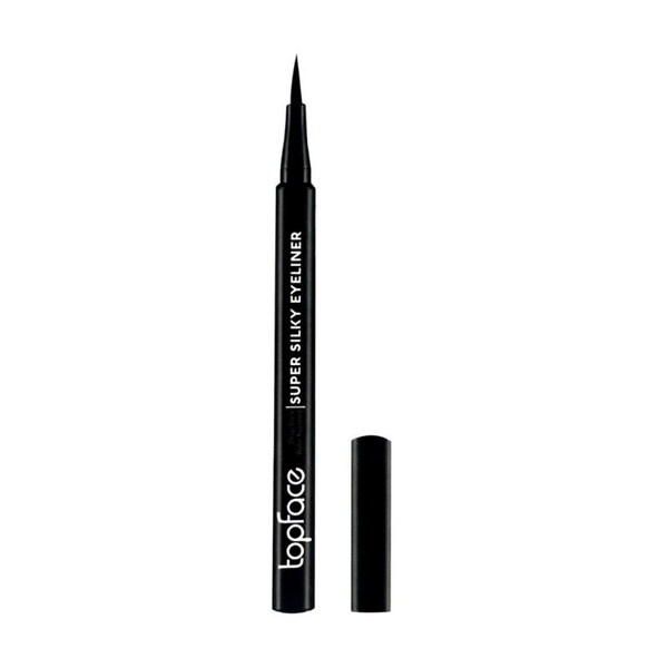 

Подводка для глаз TopFace Super Silky Eyeliner водостойкая черная РТ615, Черный