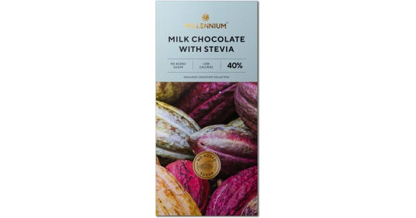 

Шоколад молочный Millennium со стевией 100 г