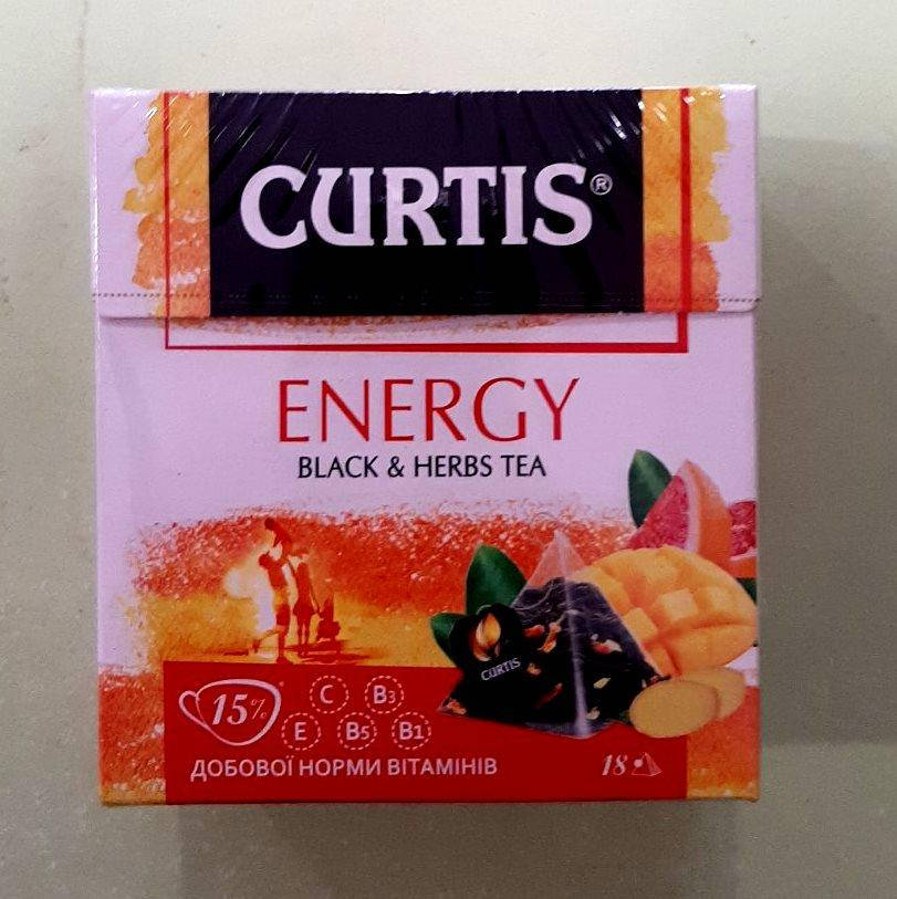 

Чай Curtis Energy 18 пирамидок черный