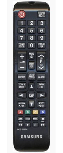 

Пульт для телевизора samsung aa59-00602a, Черный