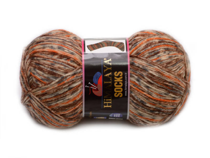 

Himalaya Socks, №160-03, Секционное крашение