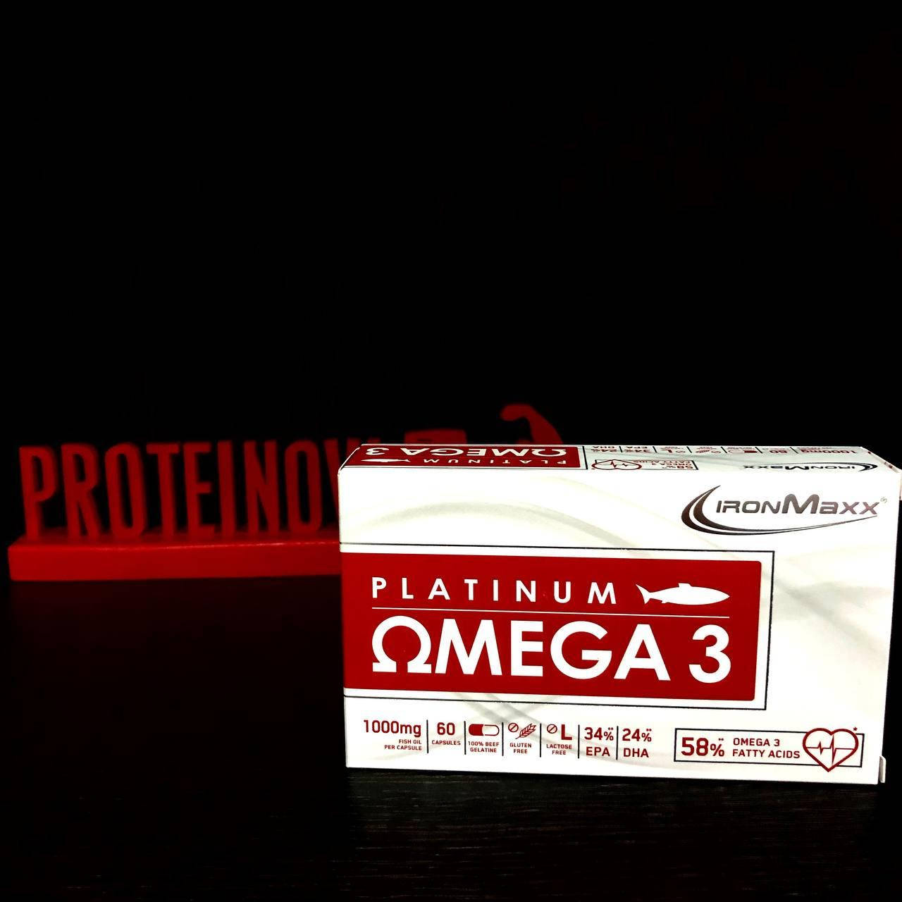 

IronMaxx Platinum Omega3 60 caps