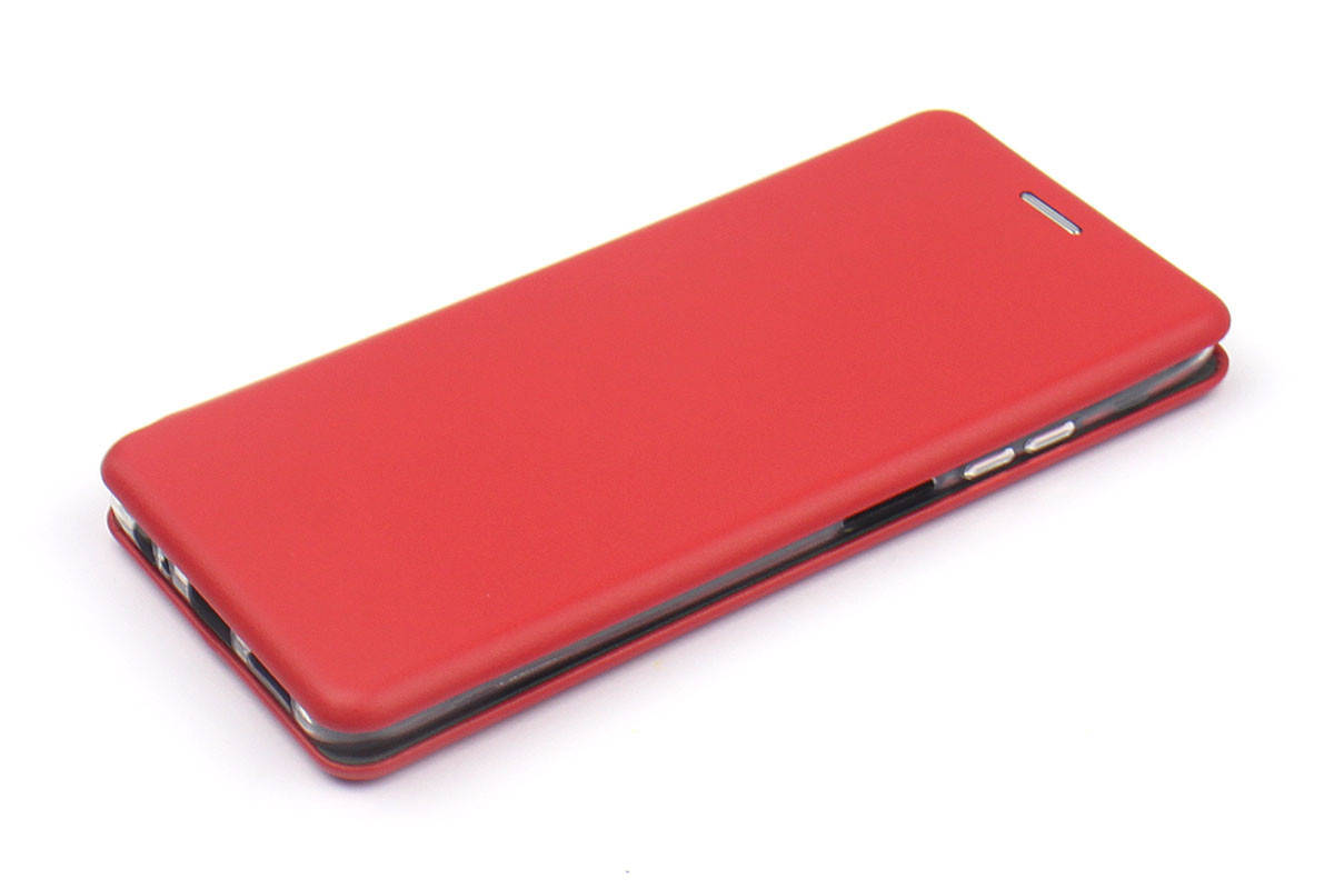 

Чехол книжка Level для Xiaomi Redmi Note 10 4G / Note 10s Экокожа Красный