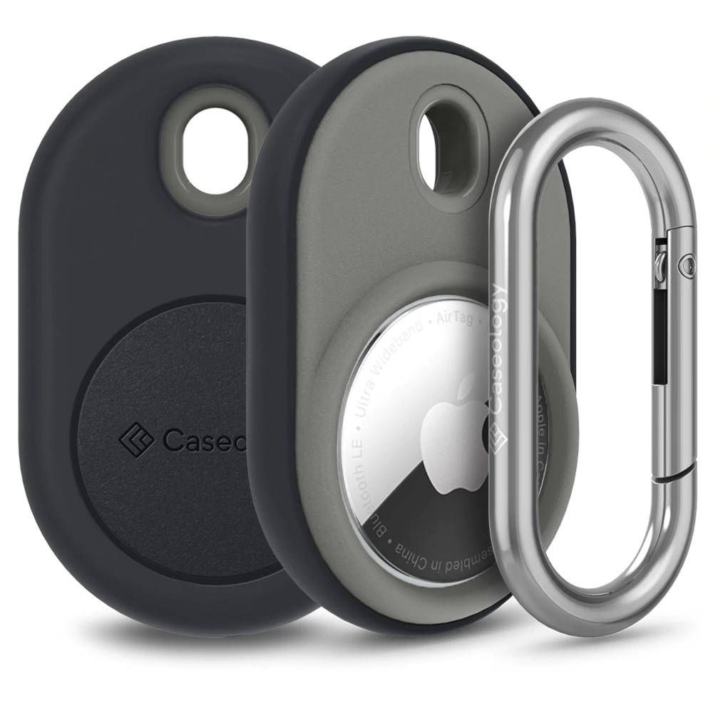 

Чехол Caseology Nano Pop для Apple AirTag Black Sesame (AHP03360)