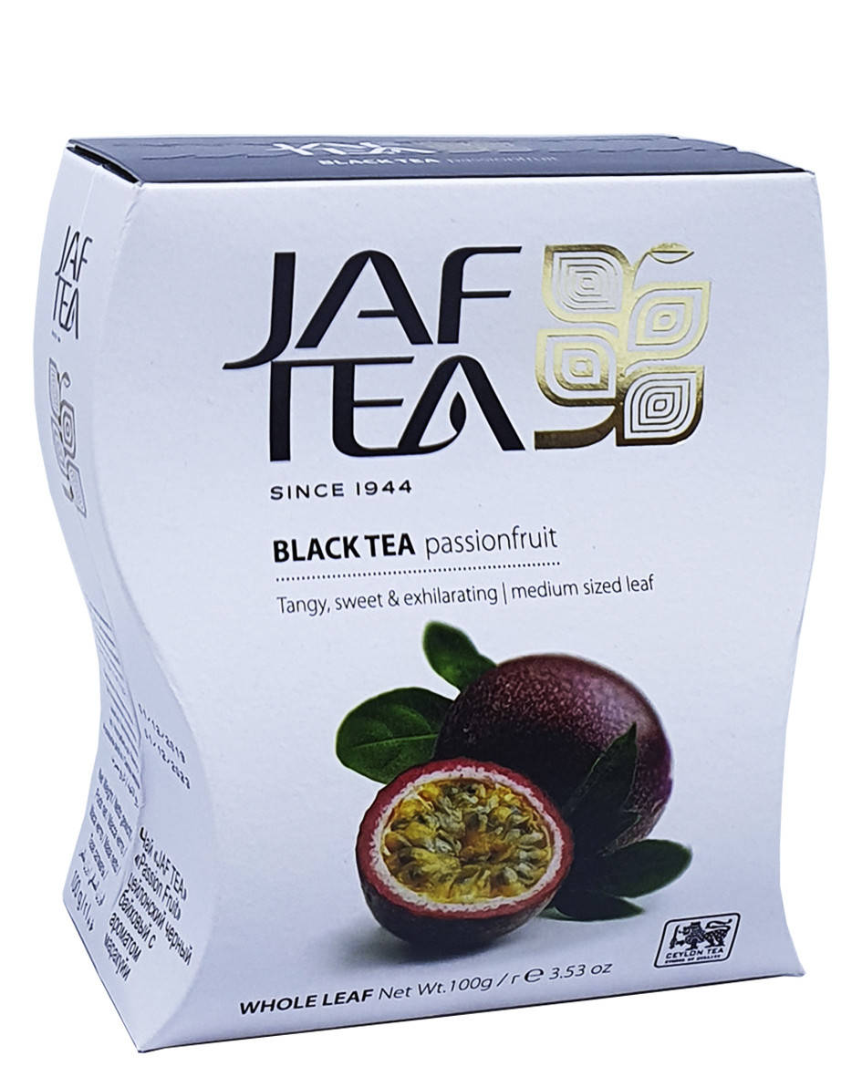 

Чай чорний з ароматом маракуйї Jaf Tea passion fruit 100 г (53069)