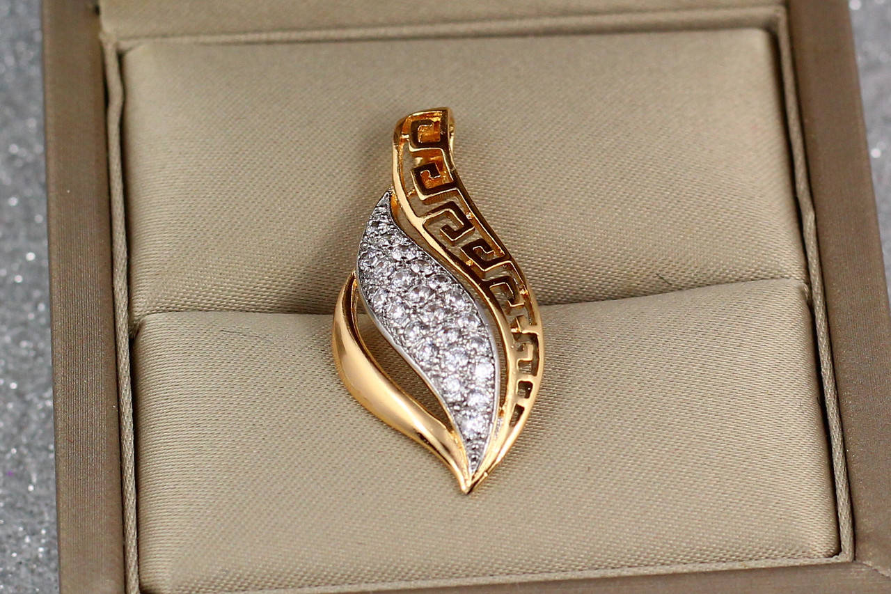 

Кулон Xuping Jewelry Эмилия 3см золотистый