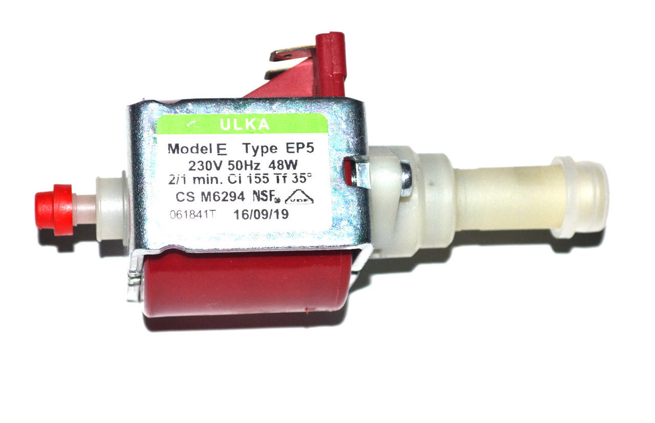 

Насос для кофемашины Ulka 48W (пластиковый выход,Model E,Type EX5)