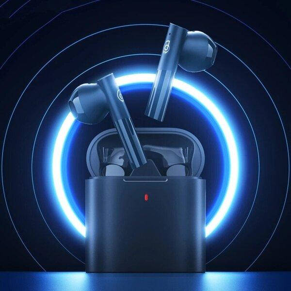 

Беспроводные наушники Xiaomi Haylou MoriPods TWS Bluetooth V5.2 QCC3040 aptX Adaptive AAC с шумоподавлением, Синий