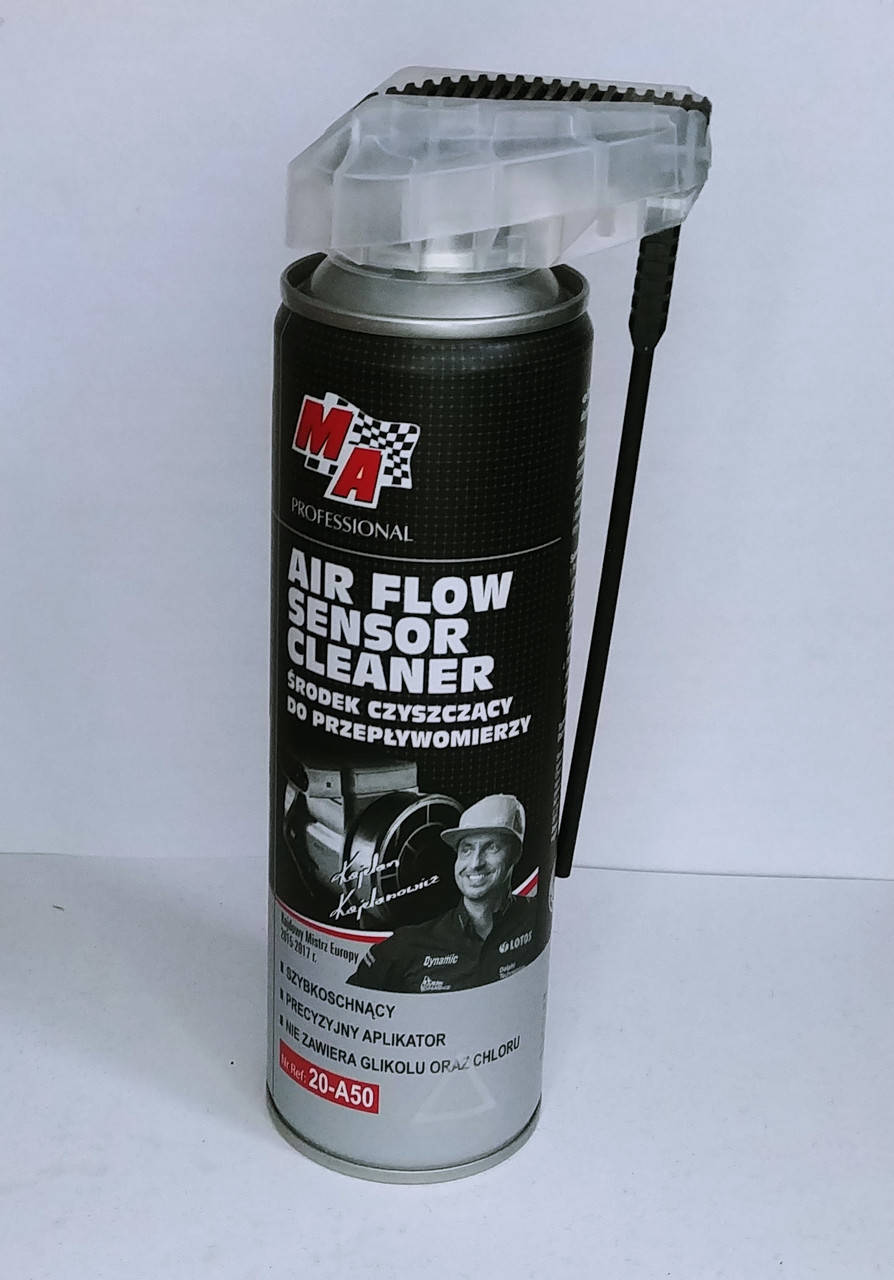 

Очиститель датчика расхода воздуха ДМРВ MJ 250мл. Польша