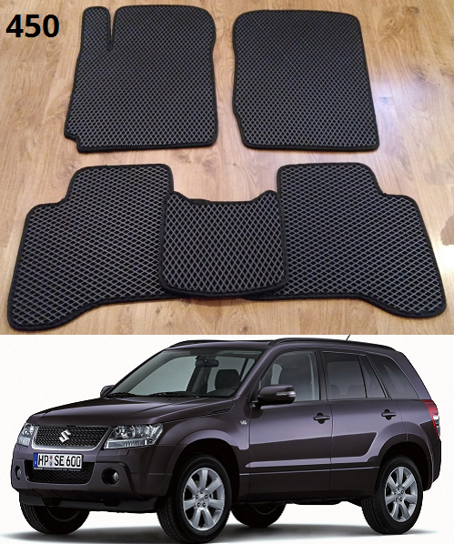 

Коврики ЕВА в салон Suzuki Grand Vitara ІІ '05-17, Черный