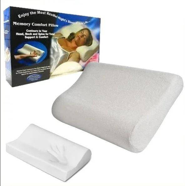 

Подушка ортопедическая "Memory Pillow" 30*50cм, Белый