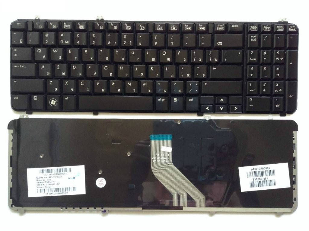 

Клавиатура HP Pavilion dv6-2146sr dv6-2160er, Черный