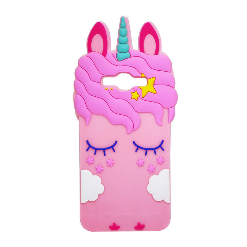 

Чехол 3D Toy для Samsung Galaxy J5 2015 / J500 Бампер резиновый Единорог Rose