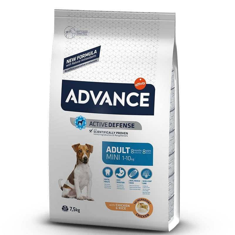 

Advance (Эдванс) Mini Adult корм для собак мини пород 7.5кг