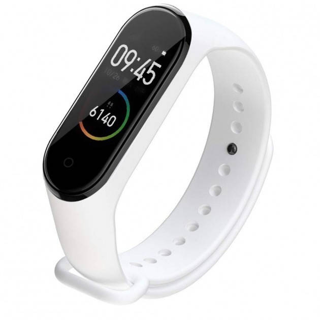 

Ремешок силиконовый BeWatch для Xiaomi Mi Band 3 \ 4 Белый