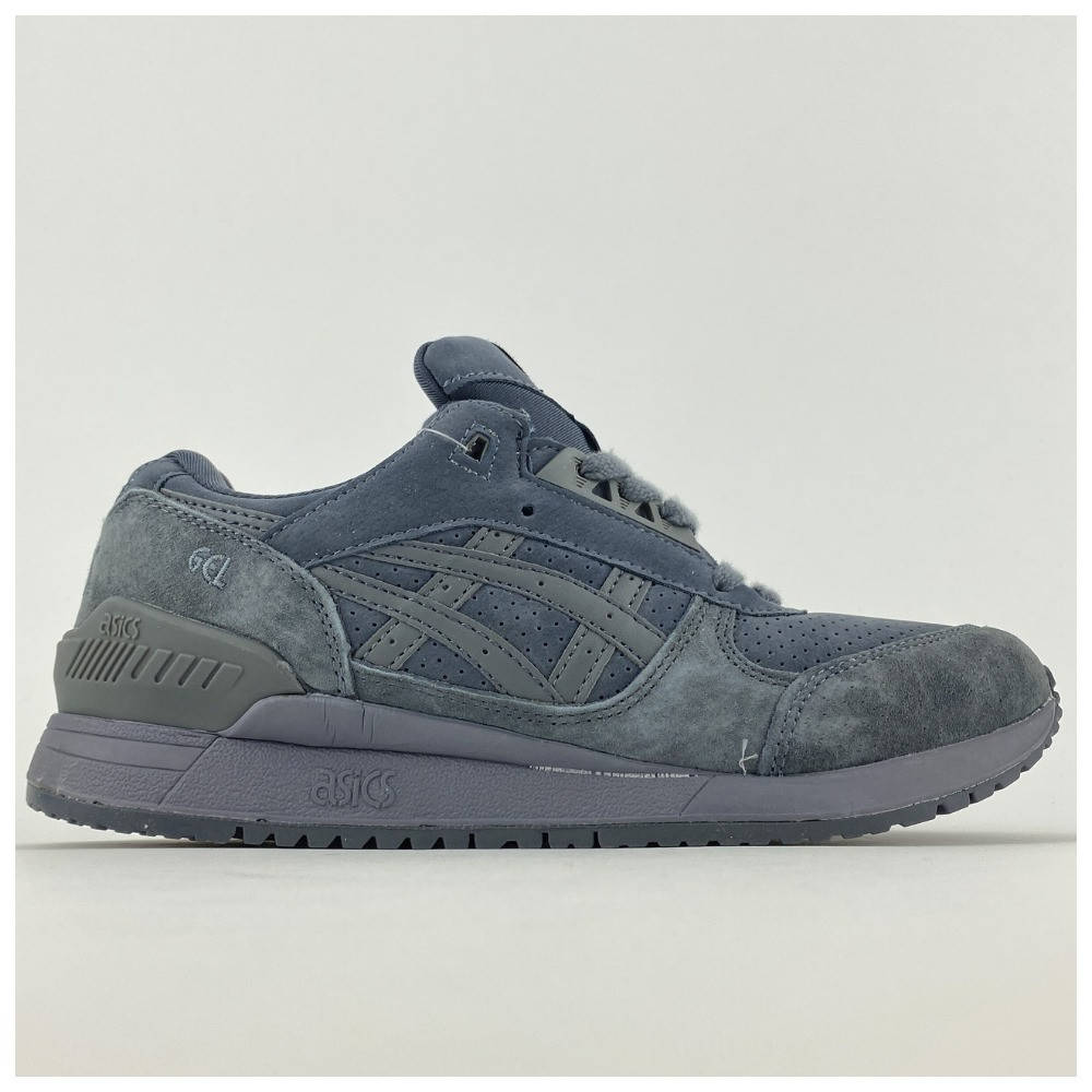 

Мужские кроссовки Asics Gel Lyte 3 Triple Gray, серые замшевые кроссовки асикс гель лайт III Grey, Серый