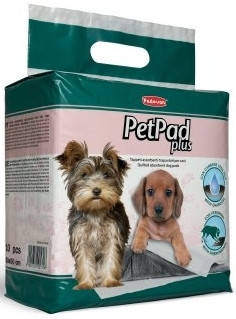 

Padovan Pet Pad Plus Гигиенические пеленки для собак с активированным углем и феромонами 60x60 см 10 шт