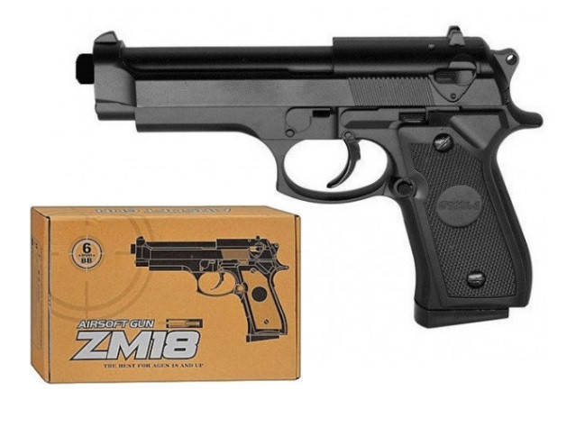 

Пистолет металл ZM 18