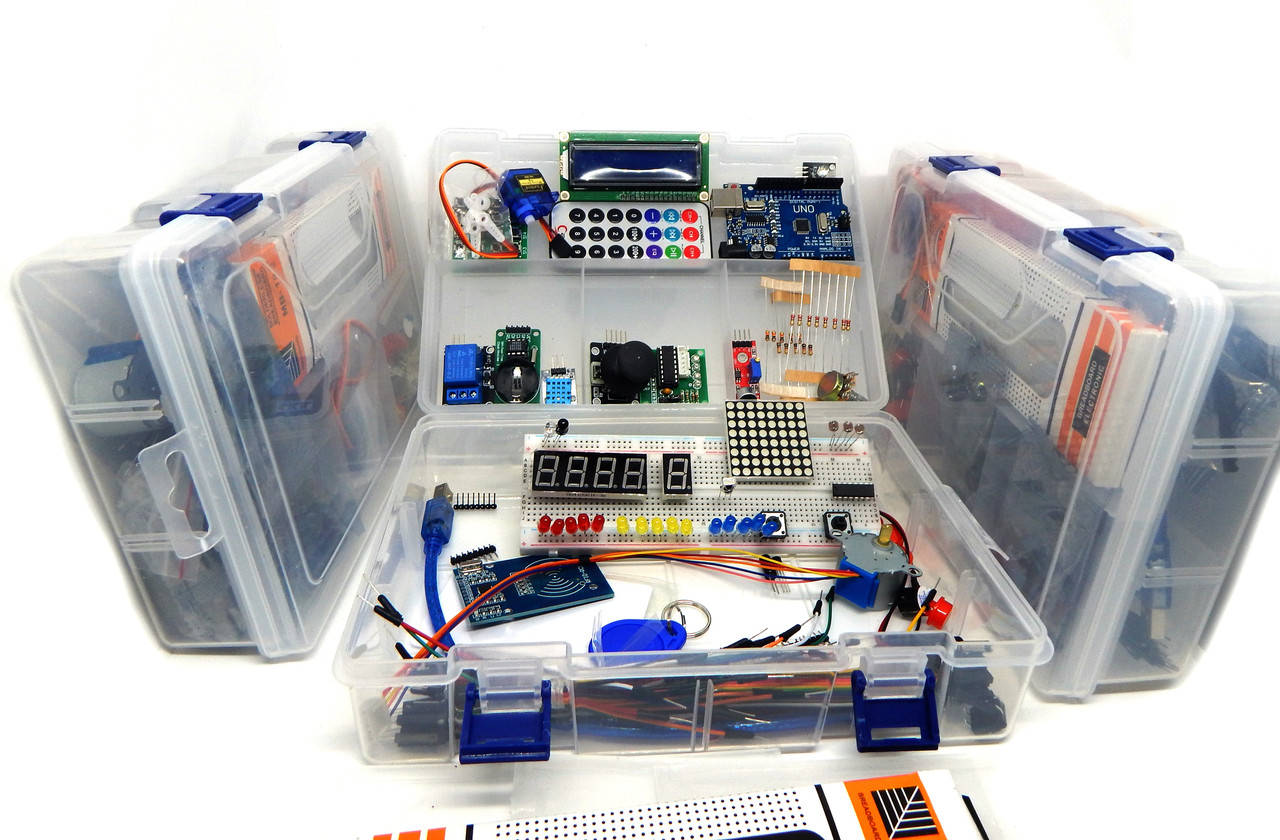 

Arduino Uno Набор Starter Kit на базе UNO R3 + Box + Обучение PDF