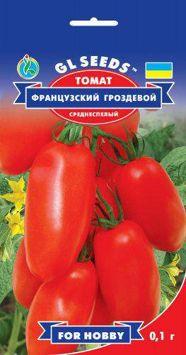 

Томат Французкий Гроздевой урожайный среднеспелый вкусный устойчивый лежкий, упаковка 0,1 г