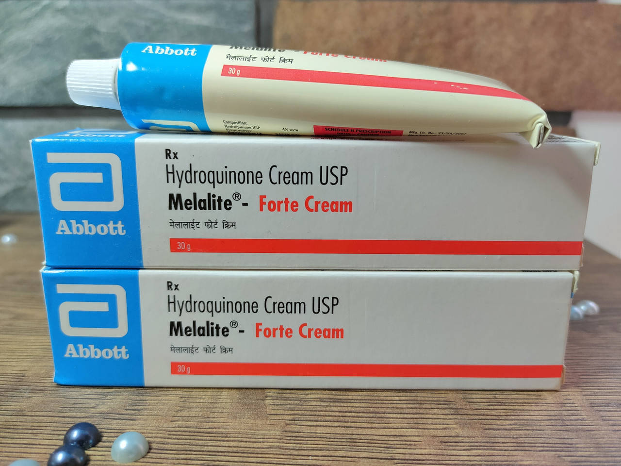 

Гидрохинон 4% крем от пигментных пятен Melalite forte до 03.2023