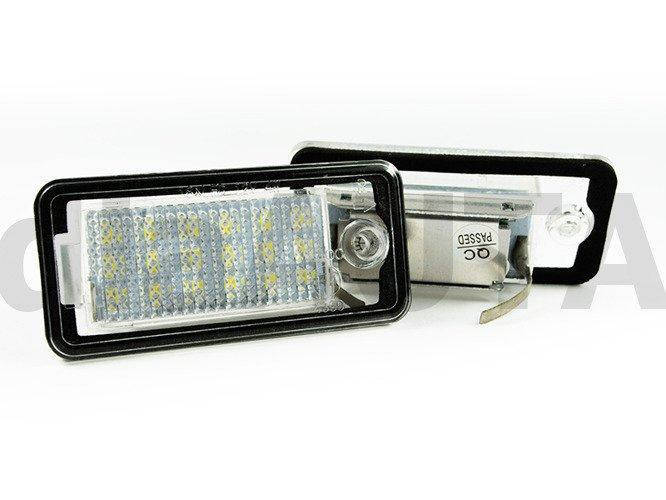 

Audi A3 A4 A6 A8 Q7 светодиодные лампы подсветки номерного знака 2 шт. комплект., арт. DA-8819