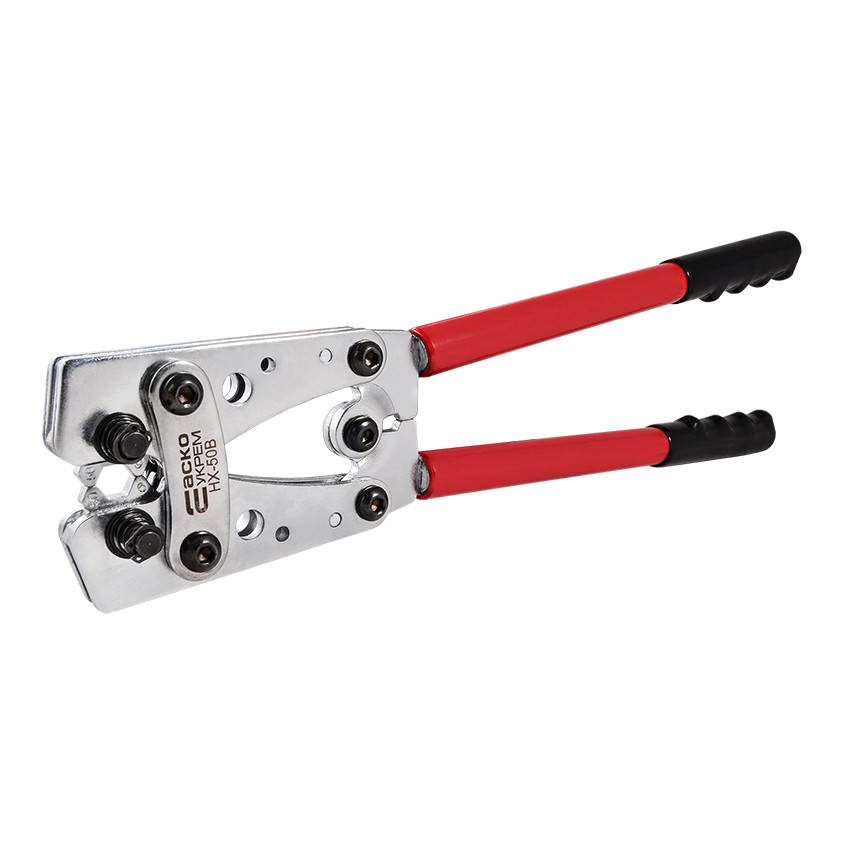 

Пресс-клещи АСКО-УКРЕМ HX-50B для опрессовки неизолированных наконечников и гильз сечением 6-50мм2