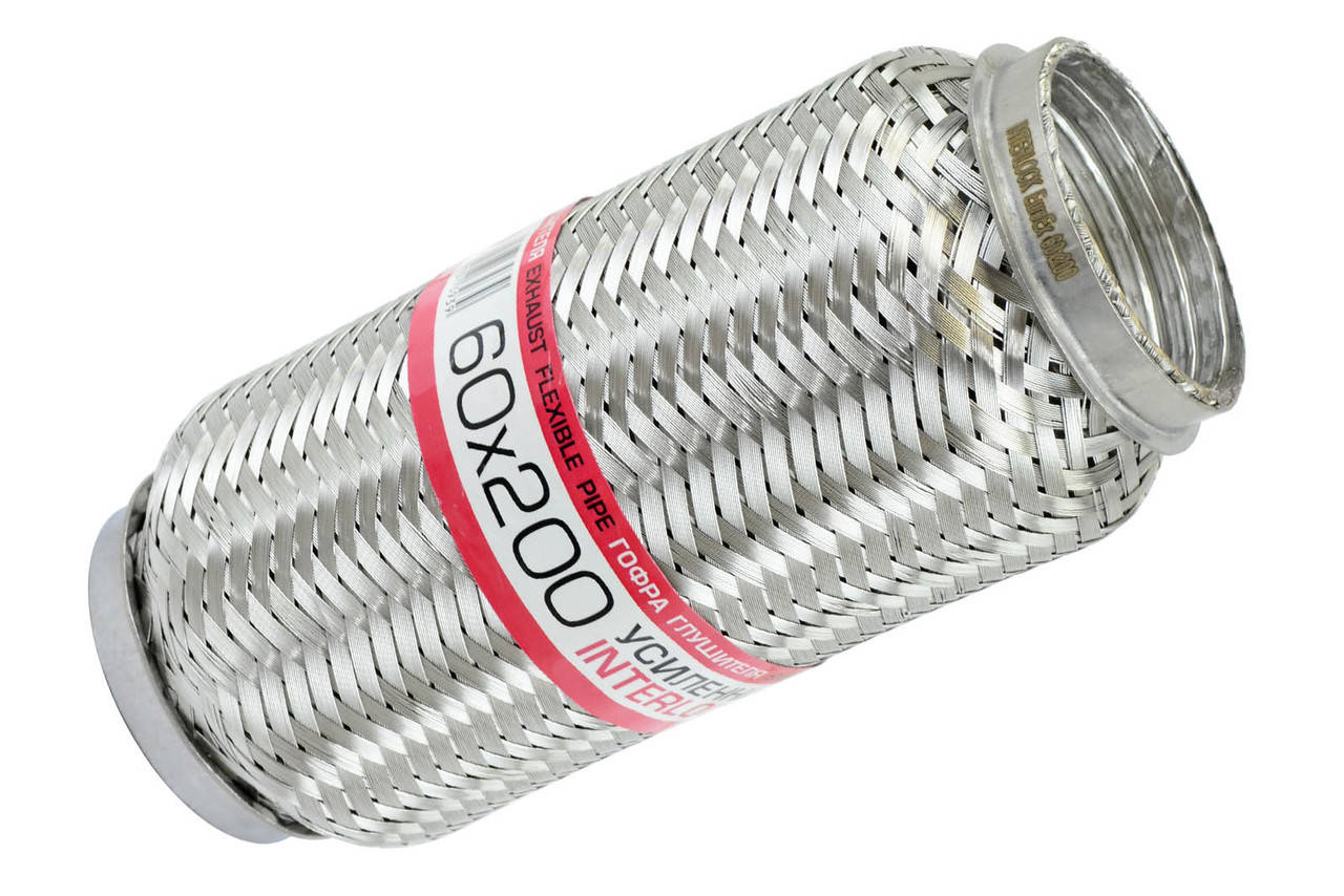 

Гофра глушителя 60x200 (интерлок) EuroEx