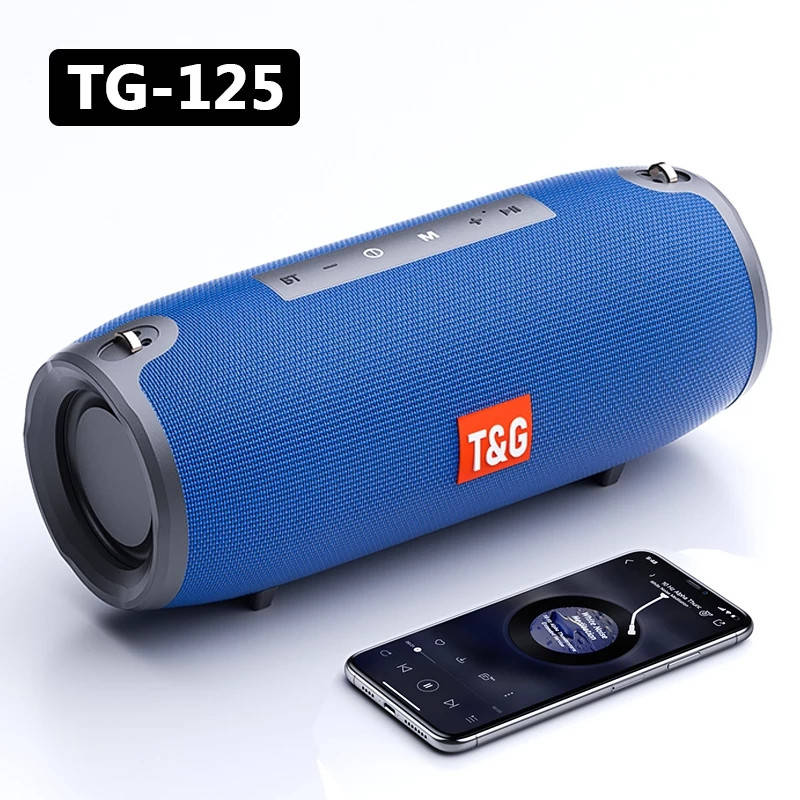 

Портативная колонка с Bluetooth TG-125 / Беспроводная колонка