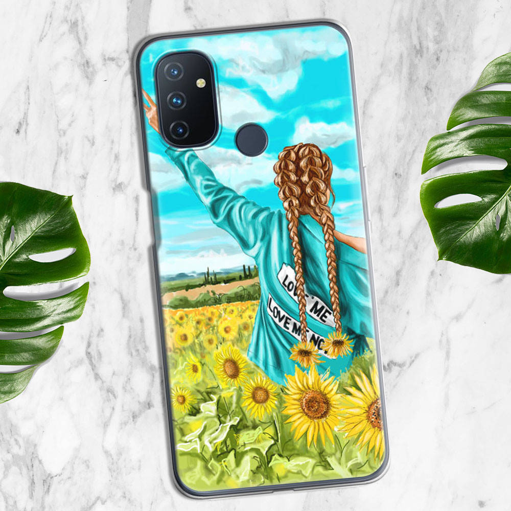 

Чехол Ultra Clear Soft Case OnePlus Nord N100 с принтом Love Me, Love Me Not, Прозрачный