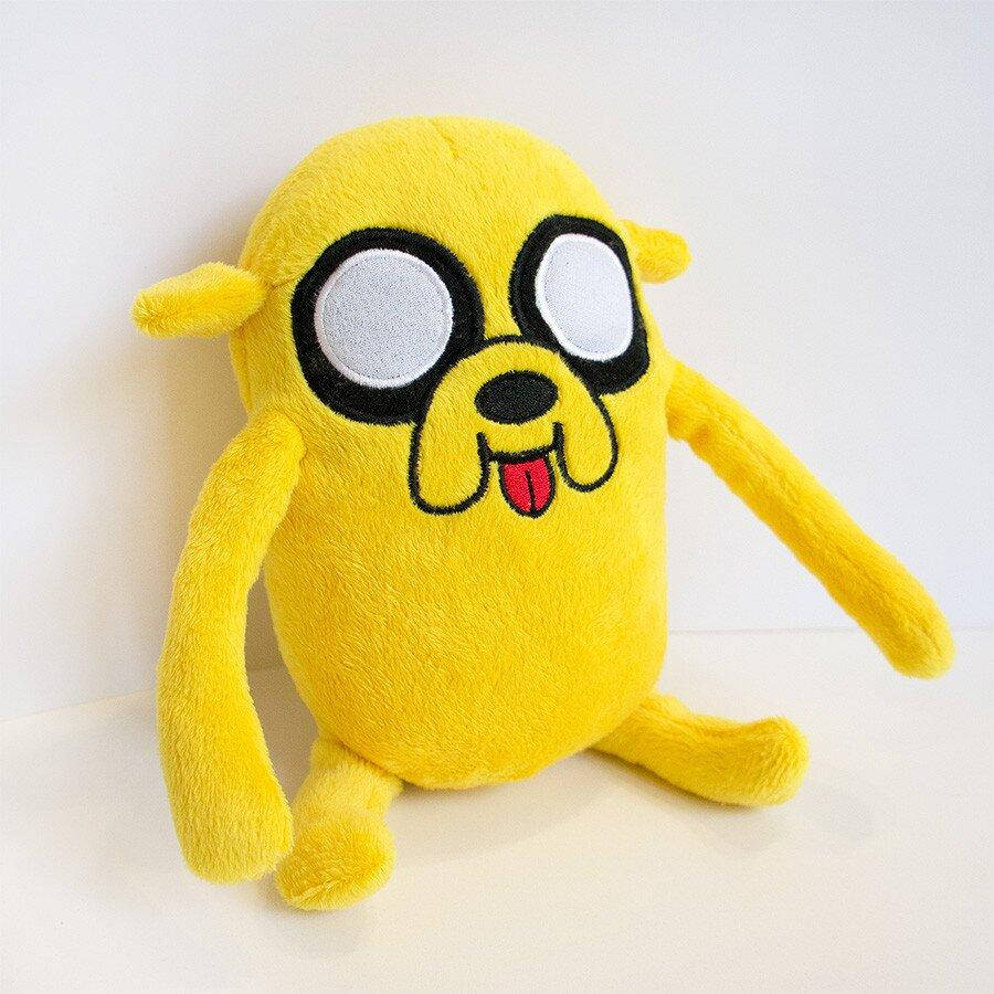 

Мягкая игрушка Weber Toys Собака Джейк с языком 22см (WT591), Желтый