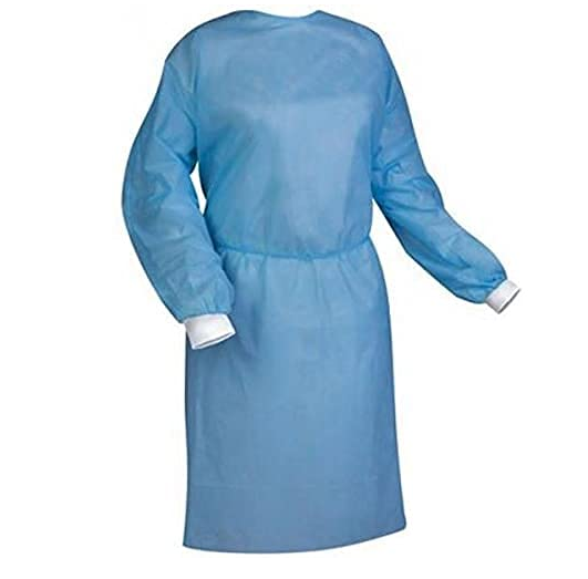 

Одноразовый халат Disposable Isolation Gown Level 2 (10 шт), Синий