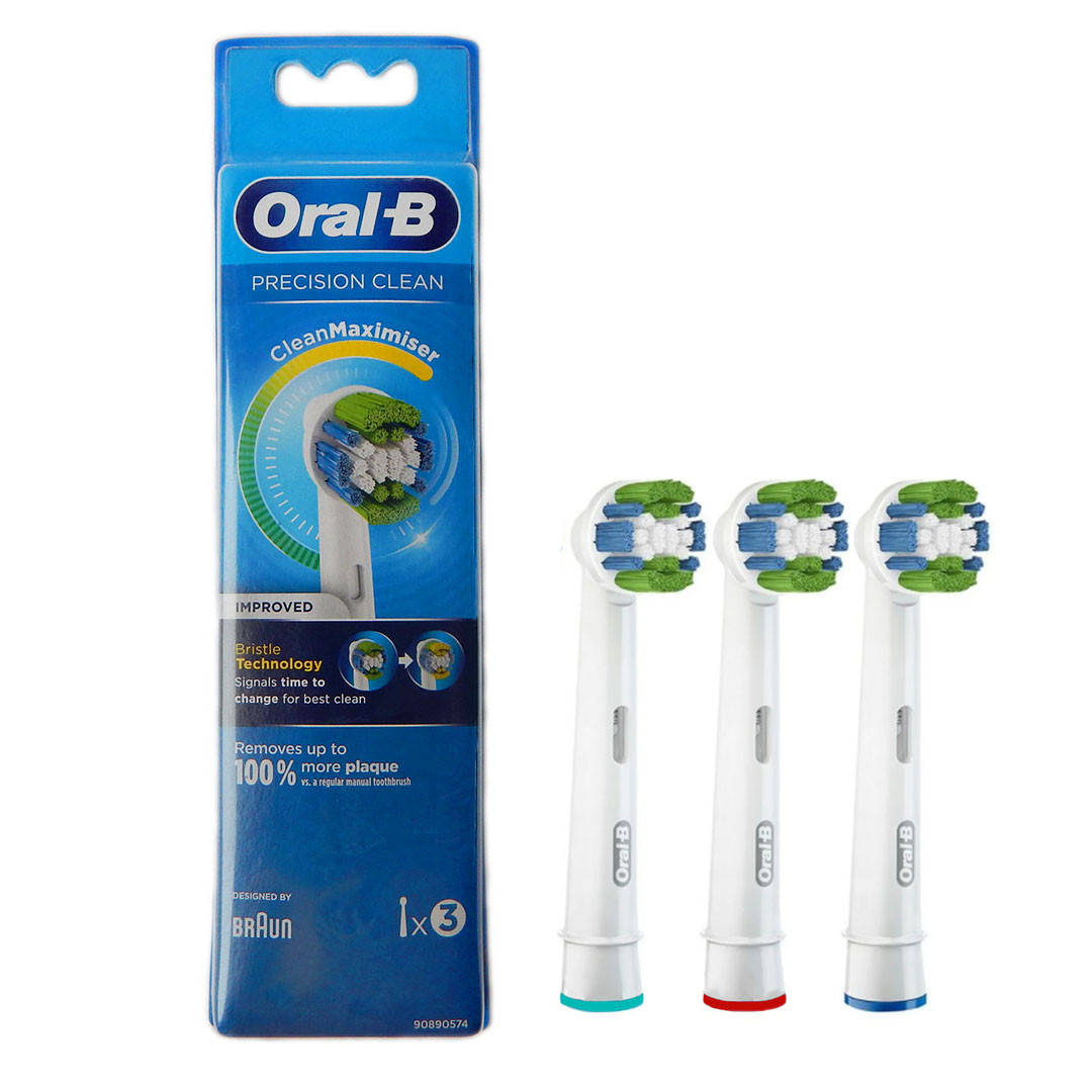 

Насадки Oral-B EB20 Precision Clean CleanMaximiser (3 шт.) на зубную щетку
