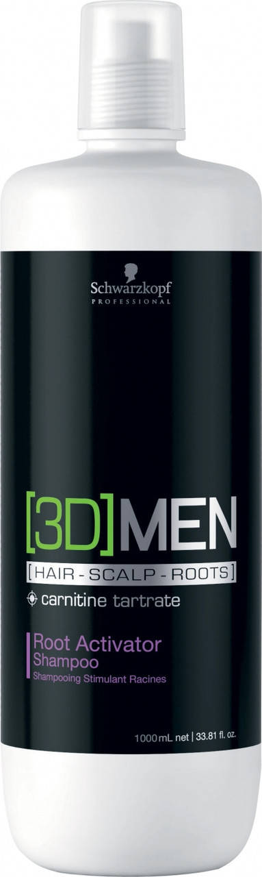 

Шампунь Schwarzkopf 3D MEN Root Activator Shampoo 1000 мл